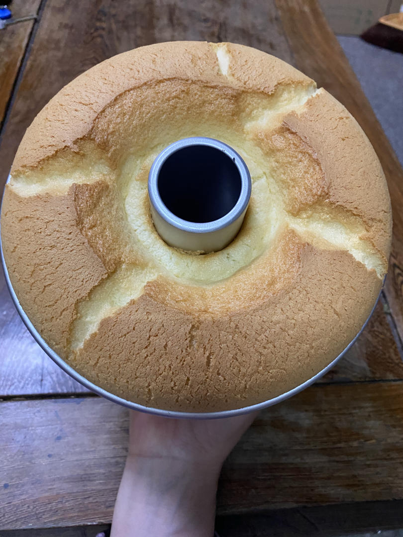 戚风蛋糕（烫面法）超级好吃！