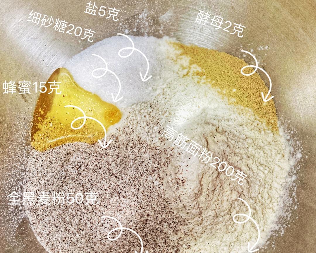 纯奶手撕吐司的做法 步骤1