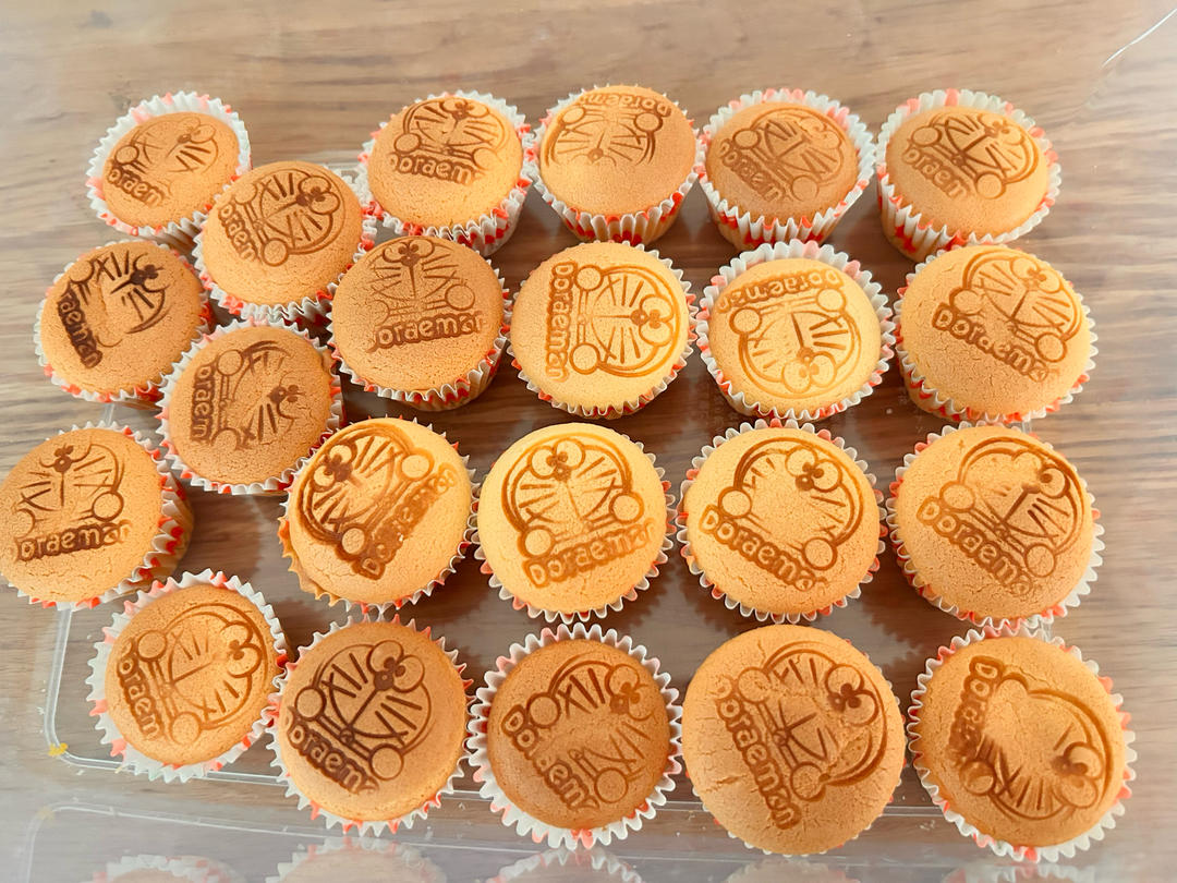 《Tinrry+》香草/抹茶/可可迷你戚风杯子小蛋糕，不用烫面也能湿润哦~