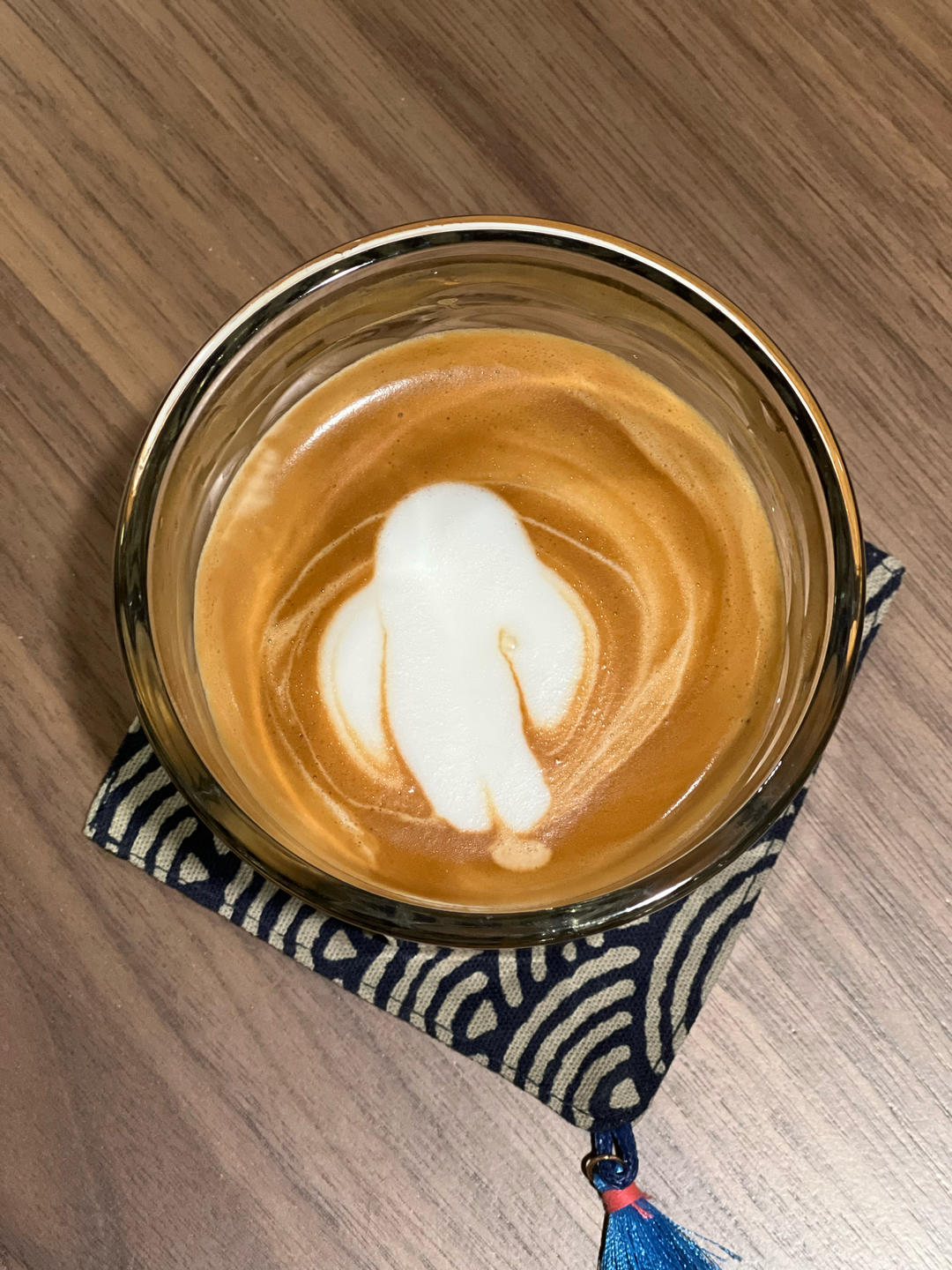 咖啡拉花~打基础大白心