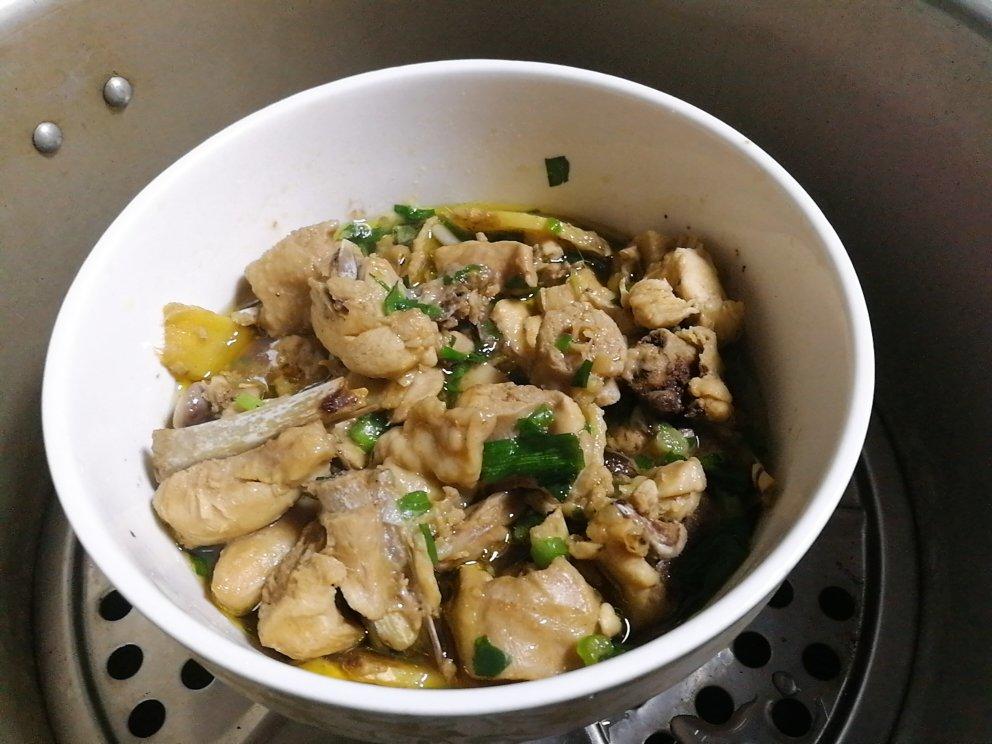 菌菇蒸鸡肉