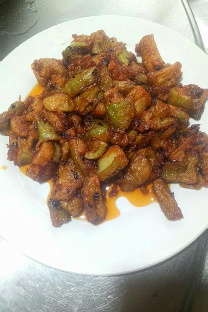 糖醋脆皮茄子