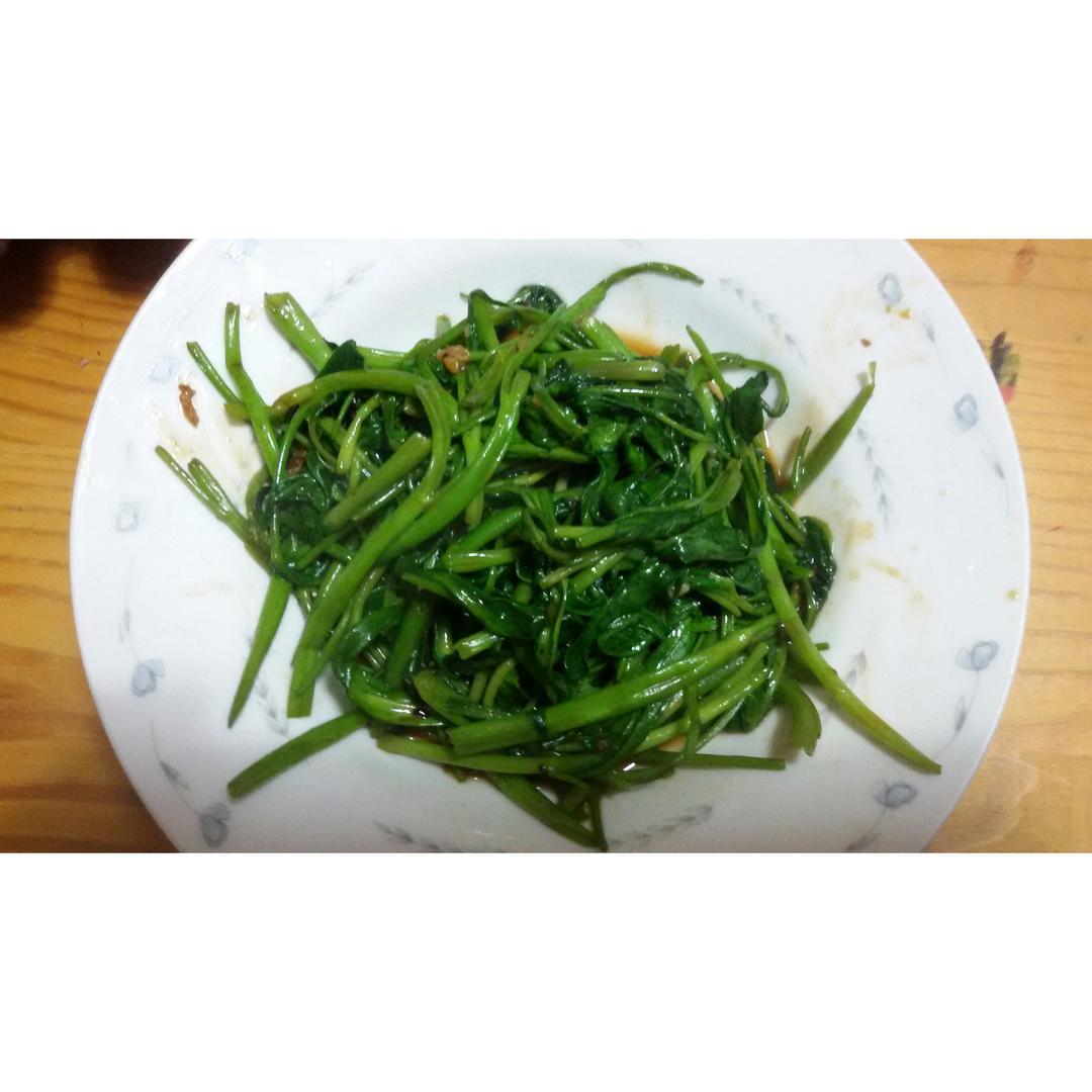 蚝油蒜蓉空心菜