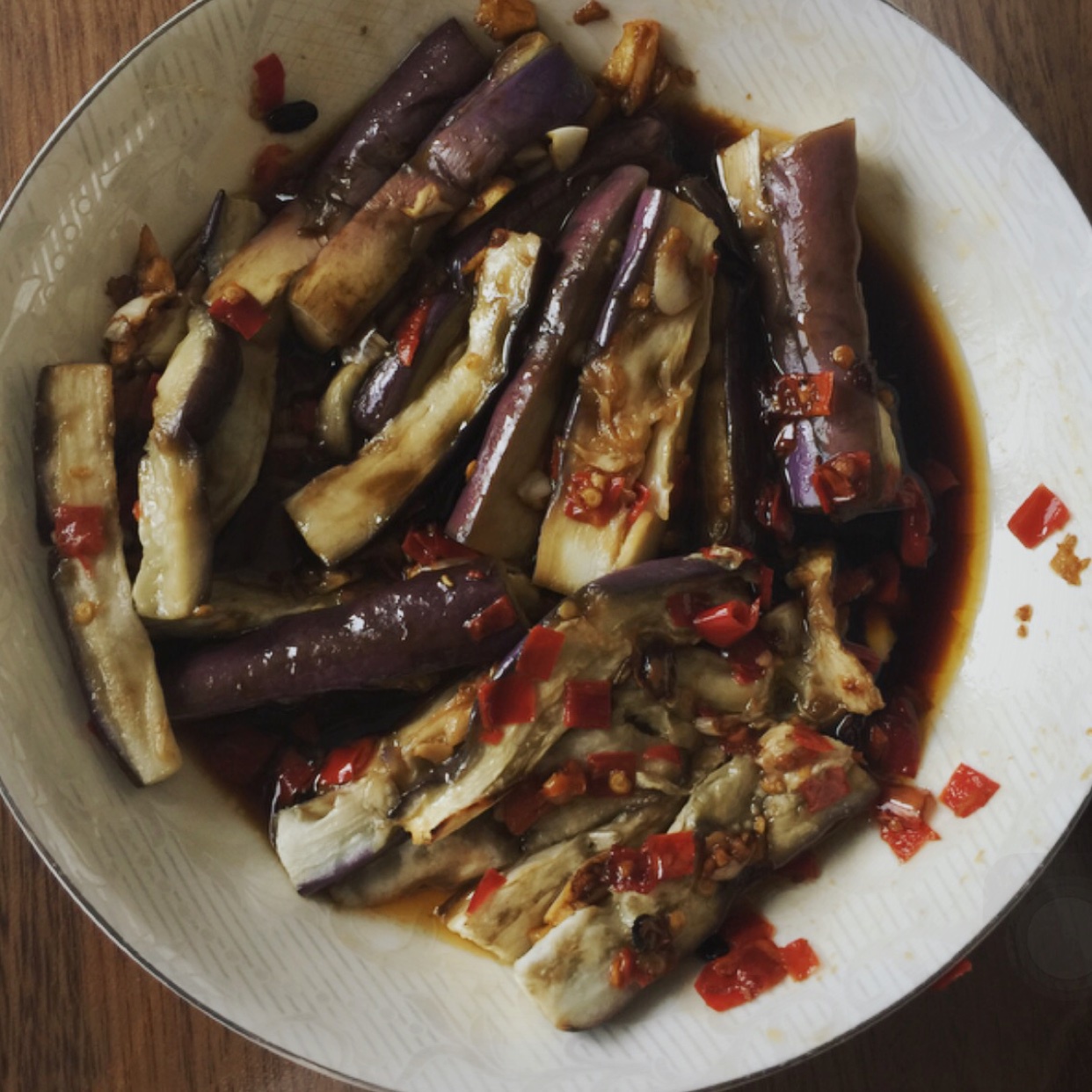凉拌茄子