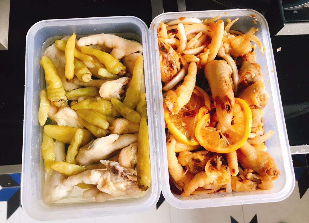 超好吃的🍋酸辣凤爪