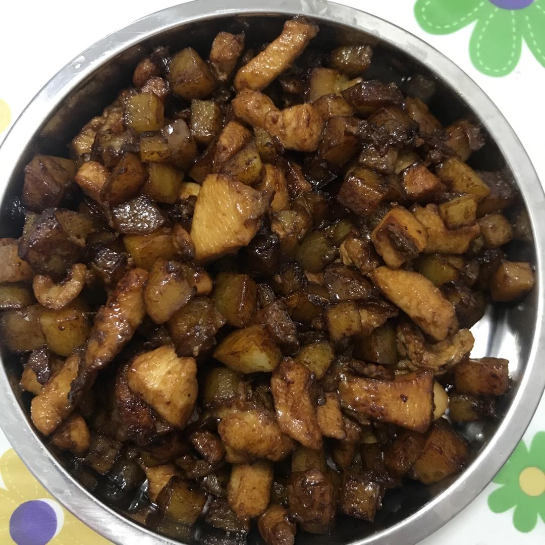 一道怎么做都好吃的干煎土豆鸡丁（红烧，咖喱，椒盐，孜然）