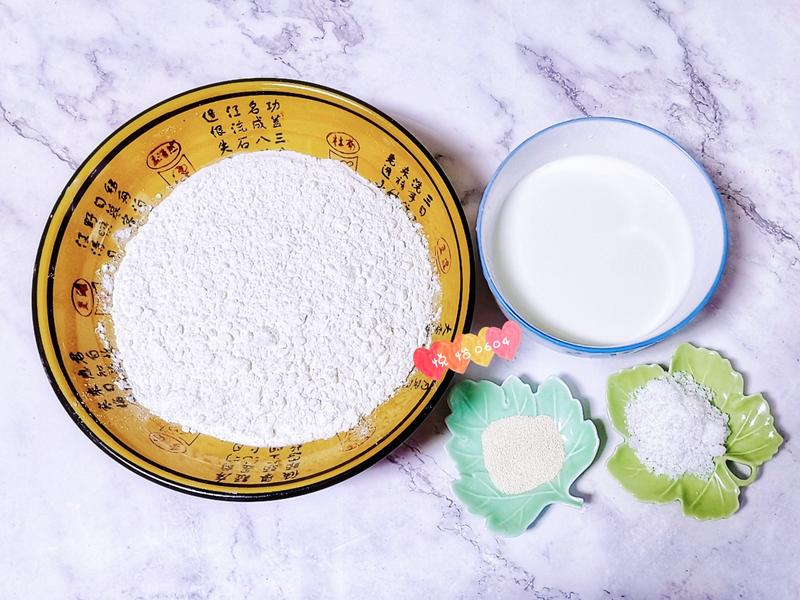 纯奶手撕吐司的做法 步骤1