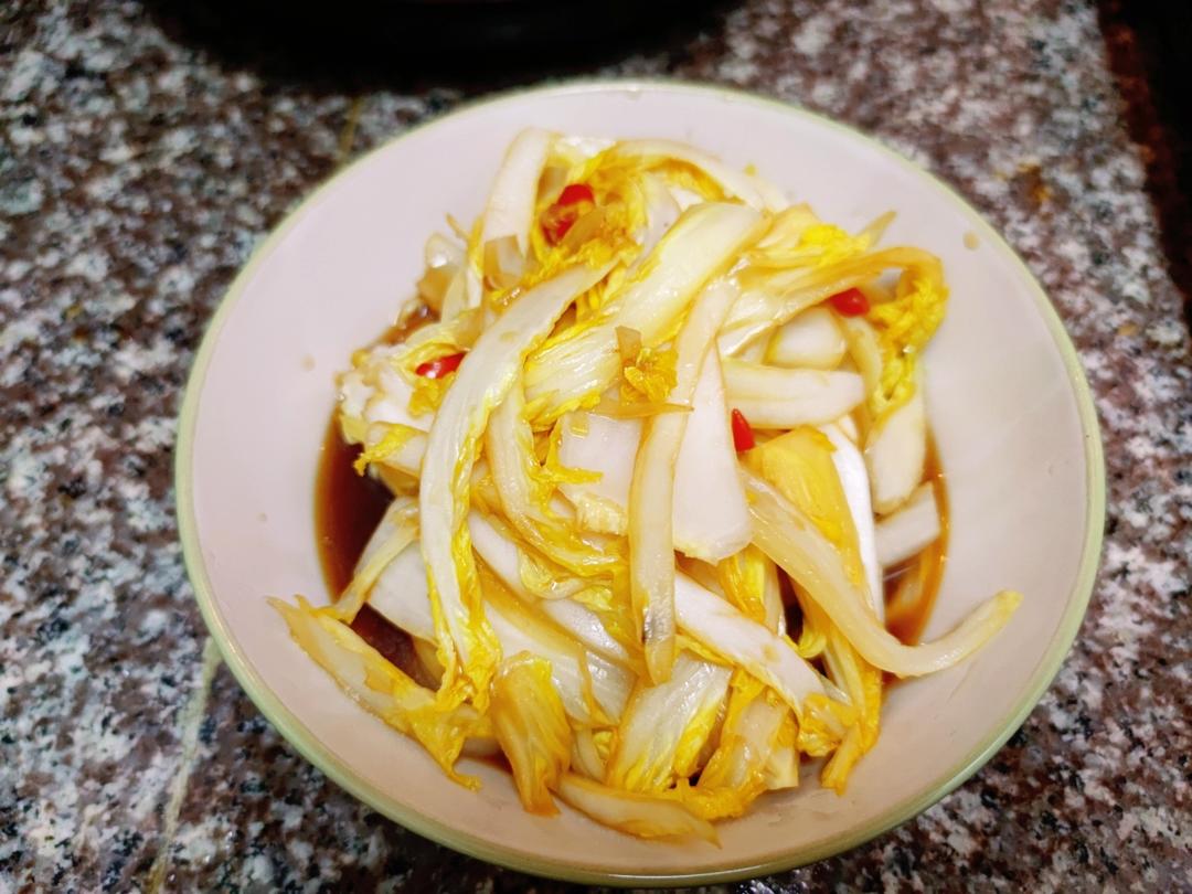 酸爽开胃的酸辣娃娃菜（白菜）