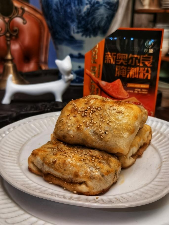 一咬爆汁的奥尔良鸡肉烤包子