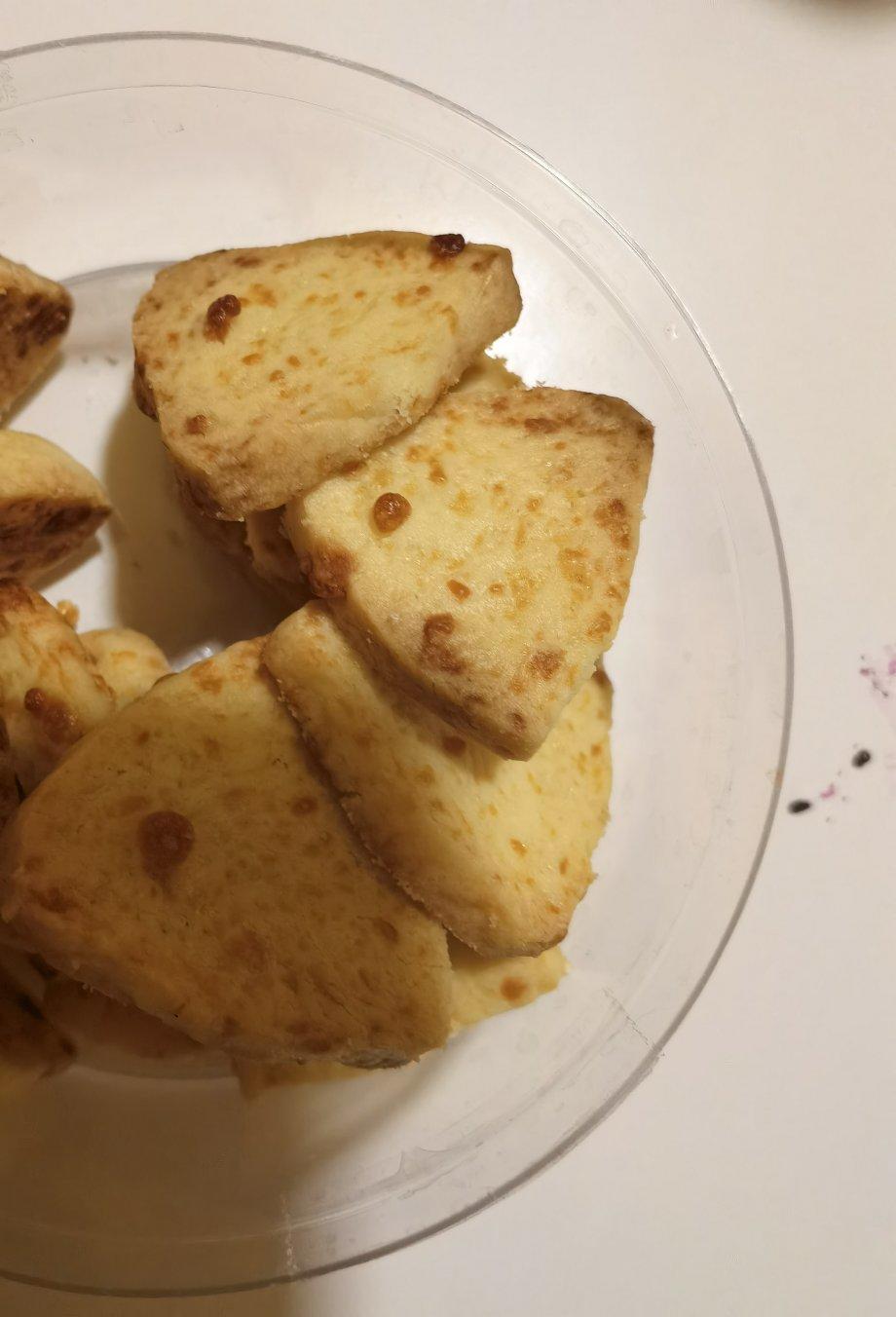 免打发❗️零失败❗️黄金芝士咸味饼干❗️