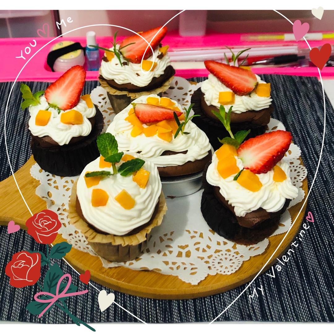 奶油纸杯蛋糕