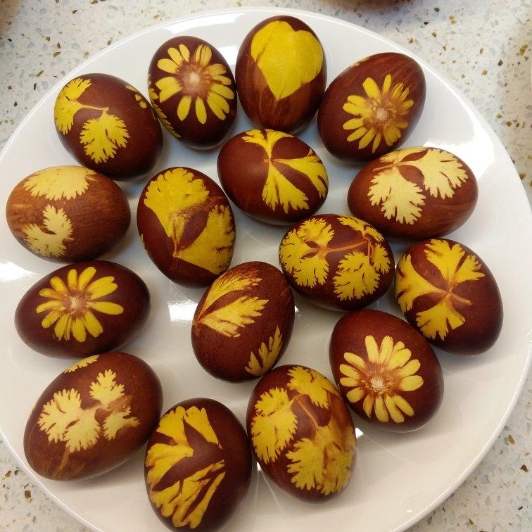 优妈石头李做的花纹茶叶蛋