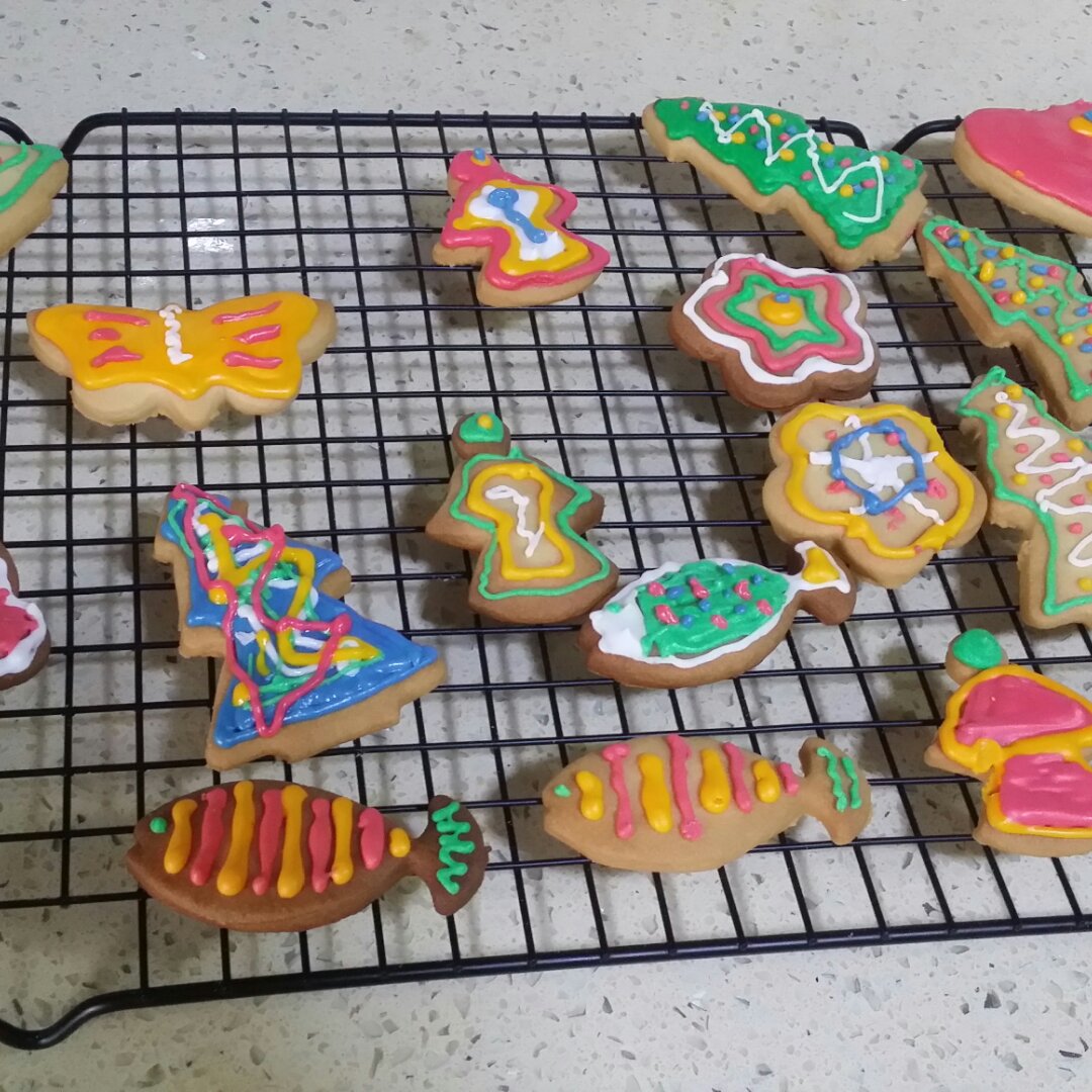 圣诞节糖霜饼干