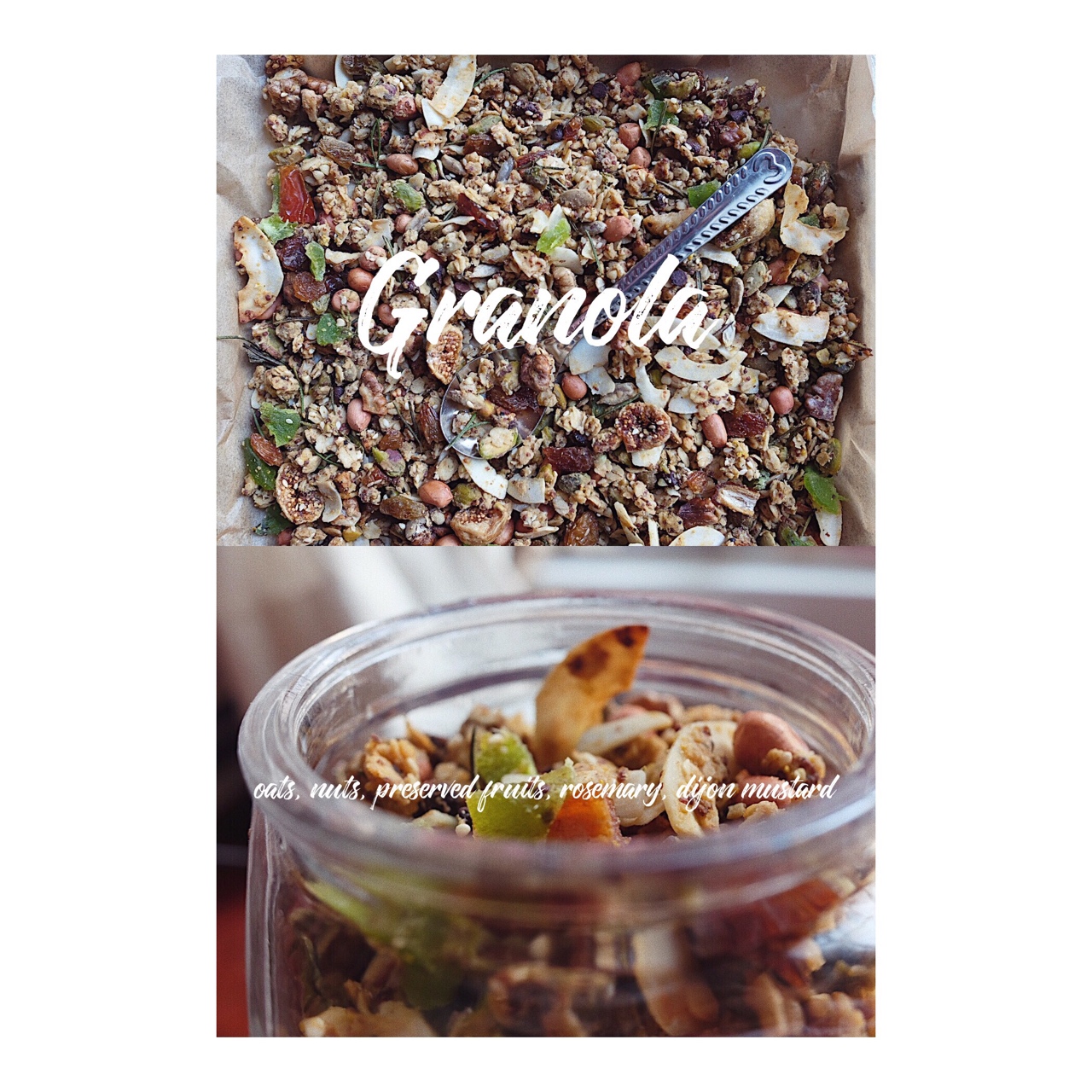 咸味香草格兰诺拉-沙拉好伴侣Savoury Granola – Salad’s Best Friend