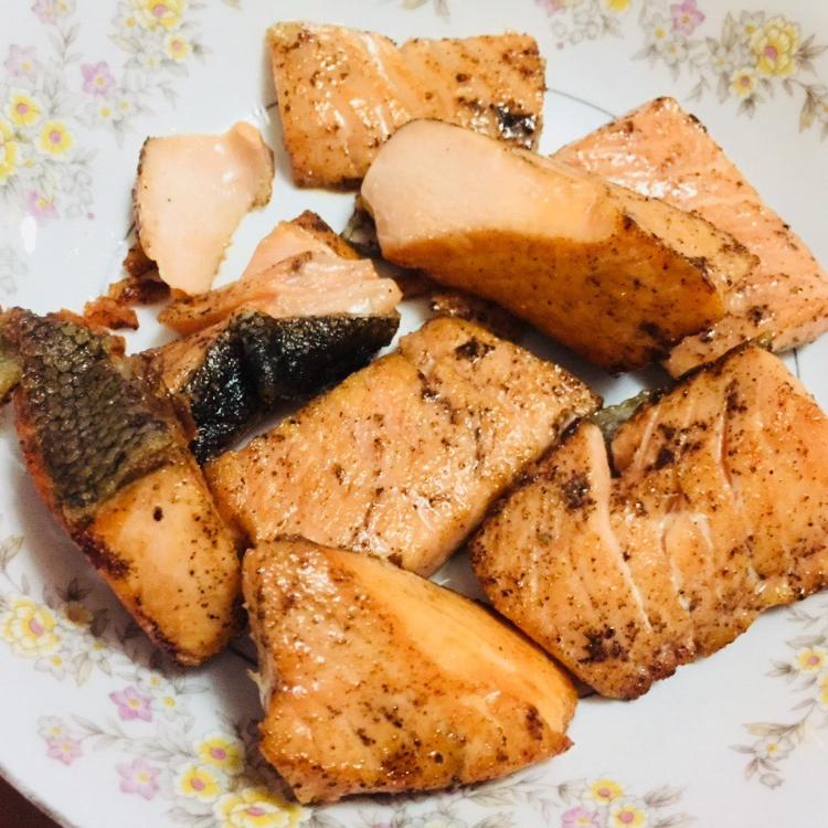 香煎三文鱼