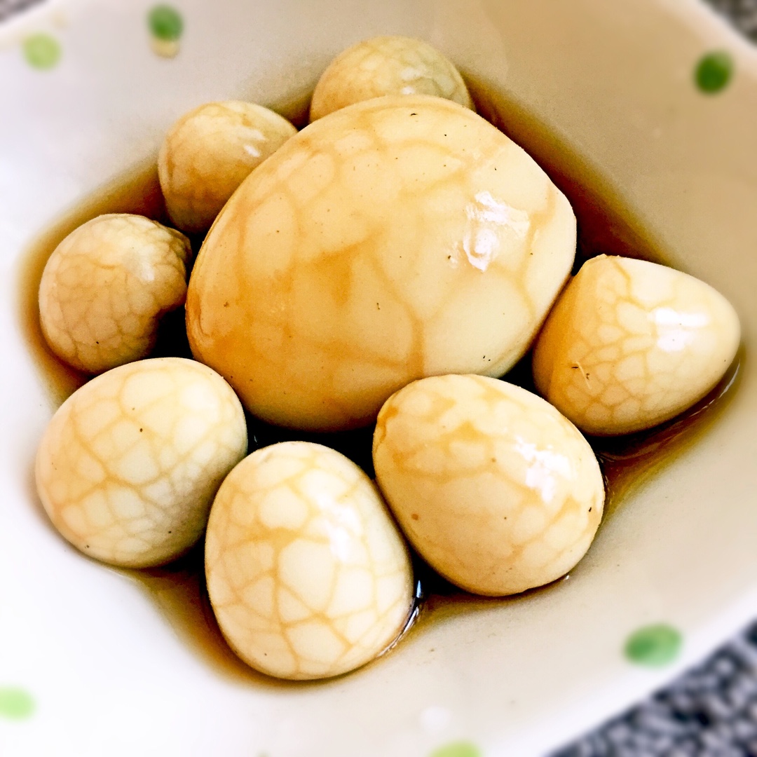 电饭煲煮五香茶叶蛋