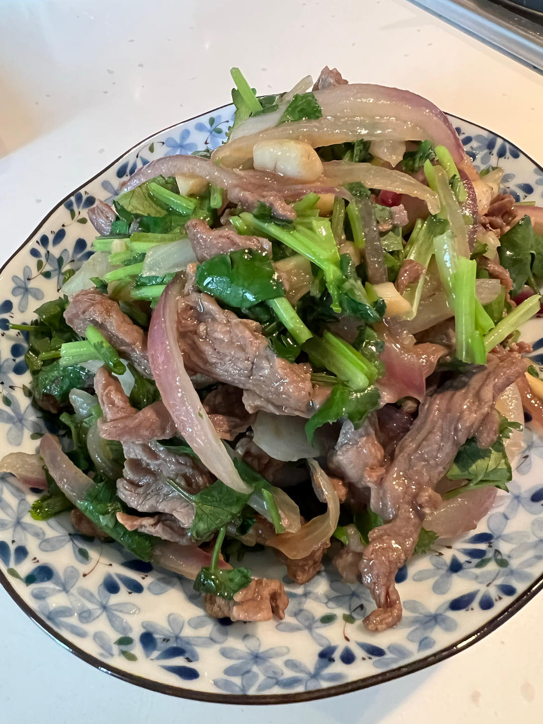 牛肉炒洋葱