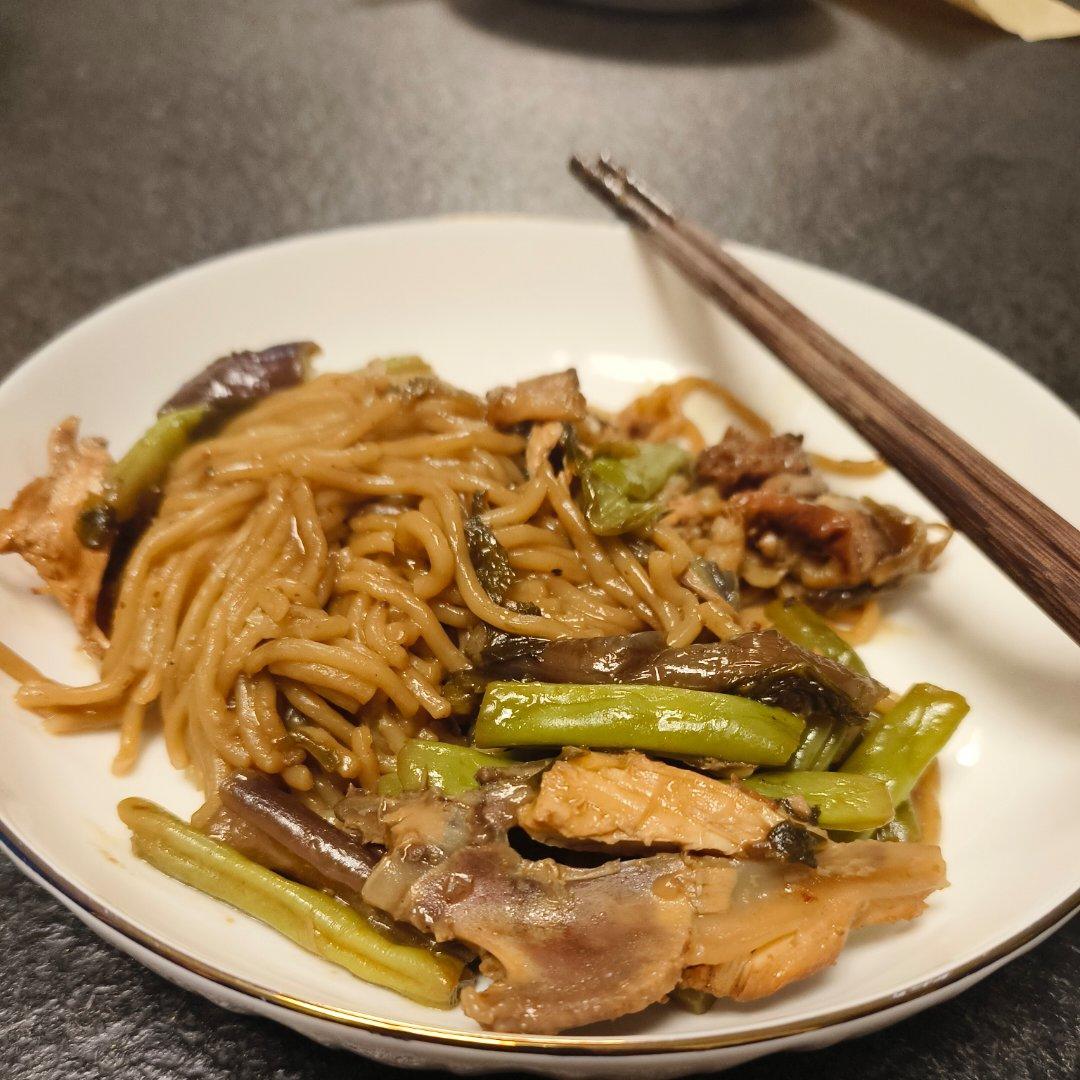 家庭版豆角焖面