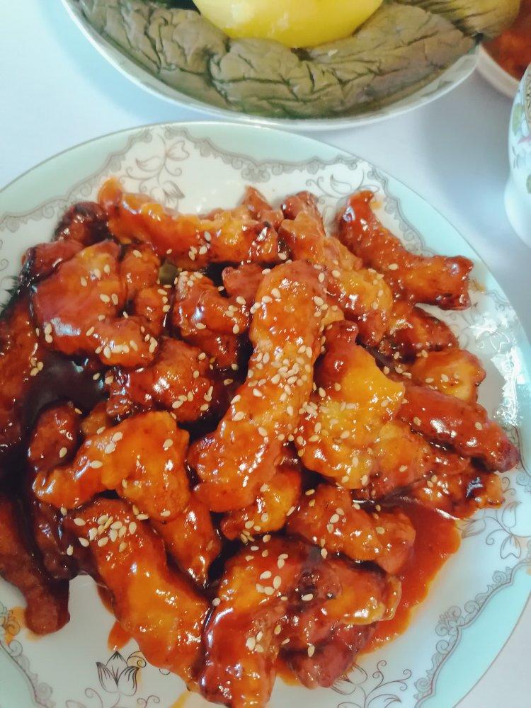 糖醋里脊 超嫩鸡胸肉版