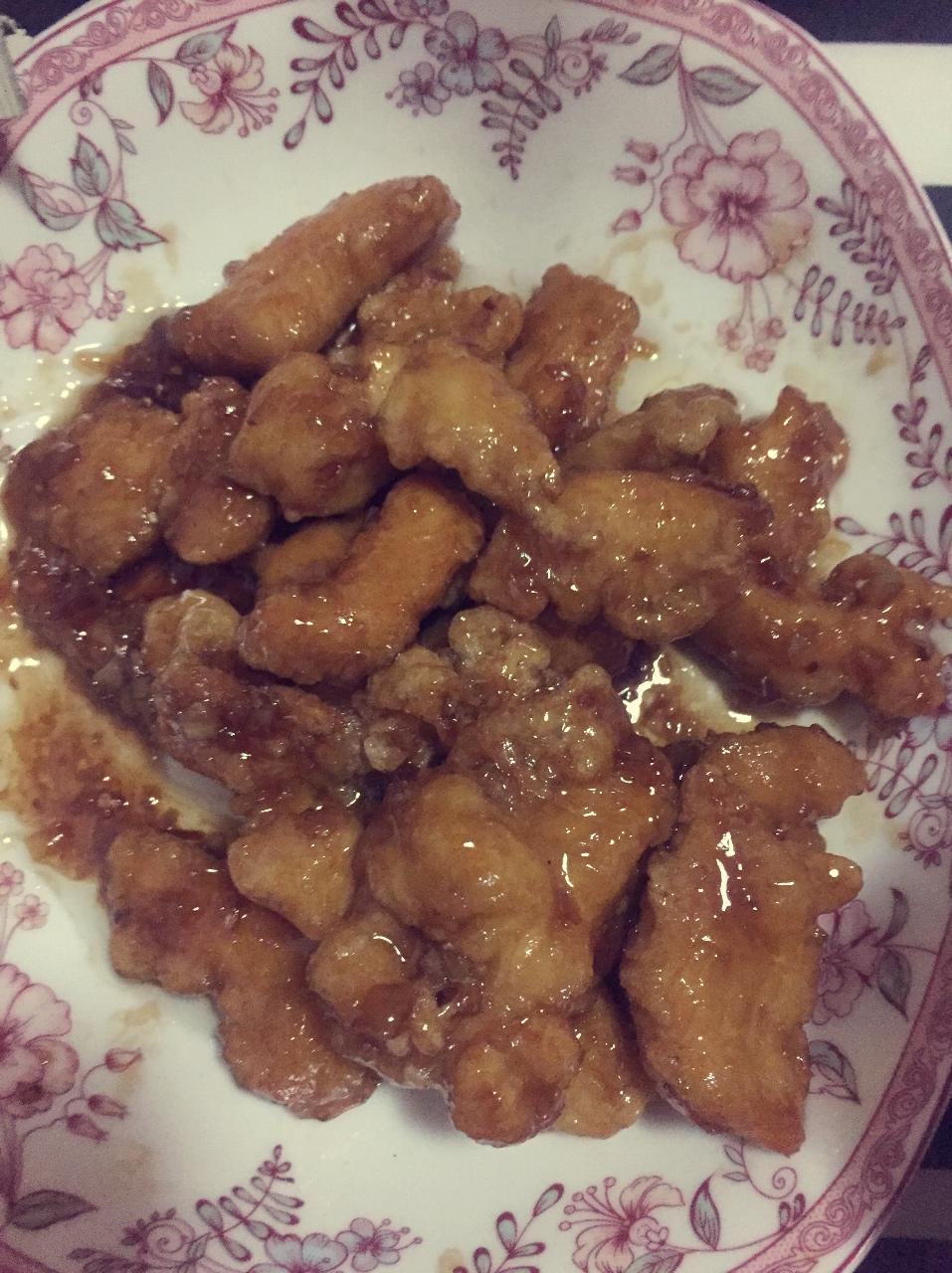 鸡肉版糖醋里脊