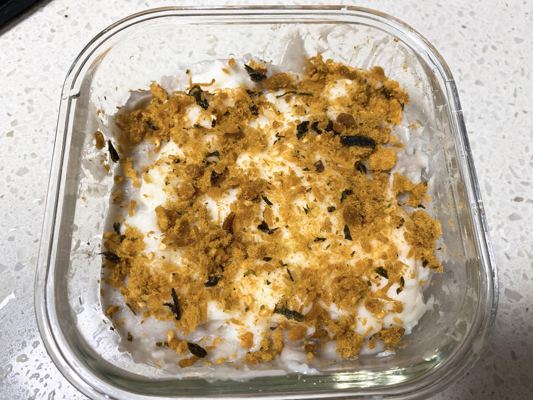 减肥甜品 低脂芋泥麻薯肉松盒子