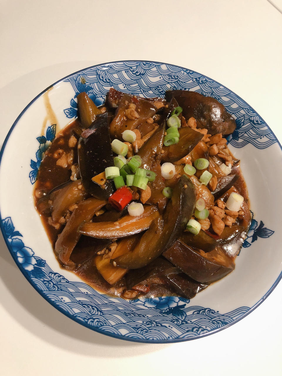 肉沫茄子（非油炸健康版）文末另附万能鱼香汁配方。