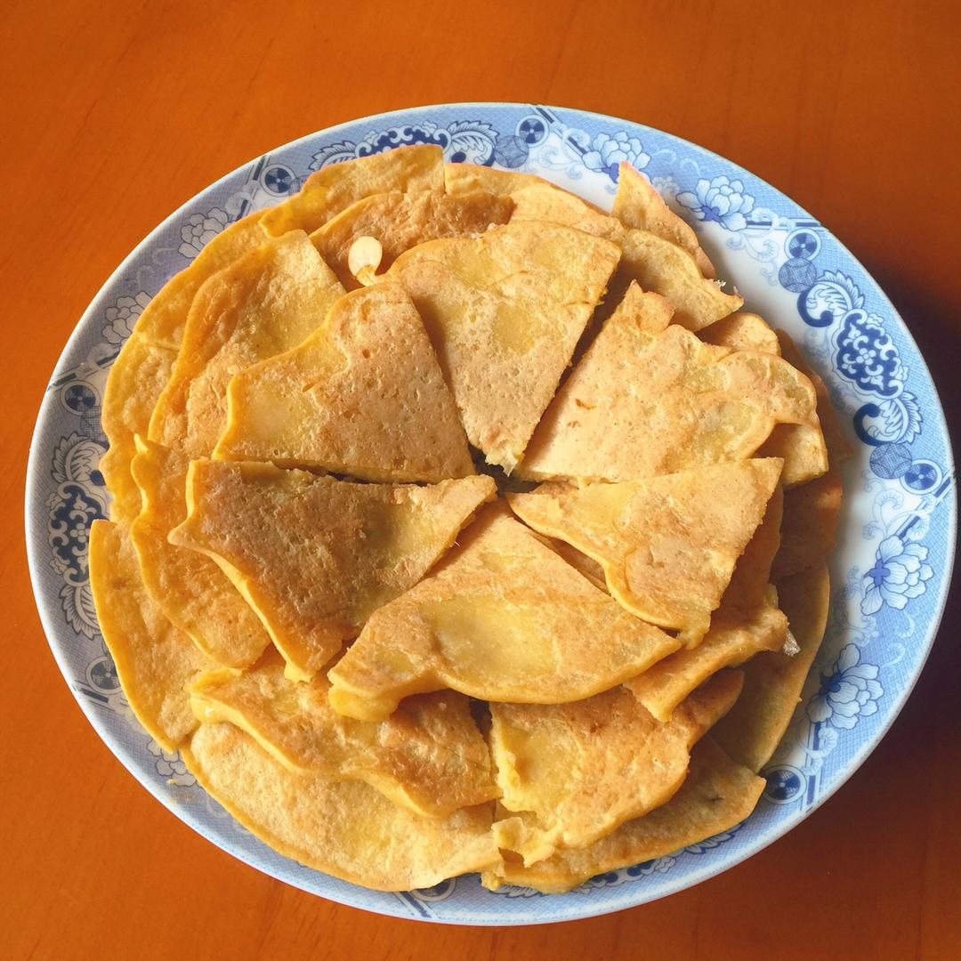 香蕉玉米鸡蛋饼的做法