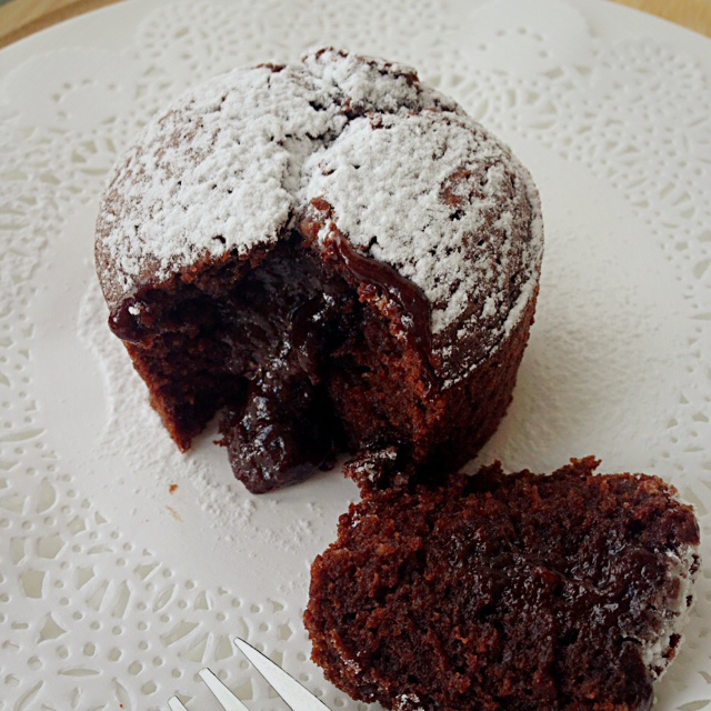 Chocolate lava cake（熔岩蛋糕）