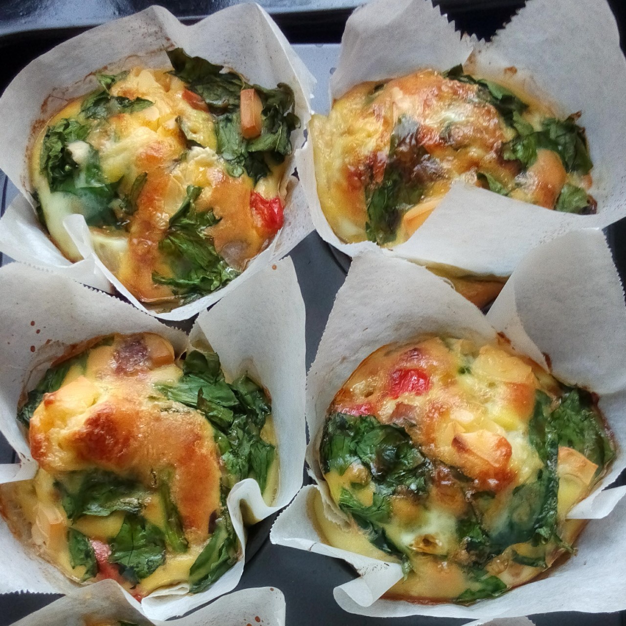 早餐鸡蛋杯cupcake Frittata