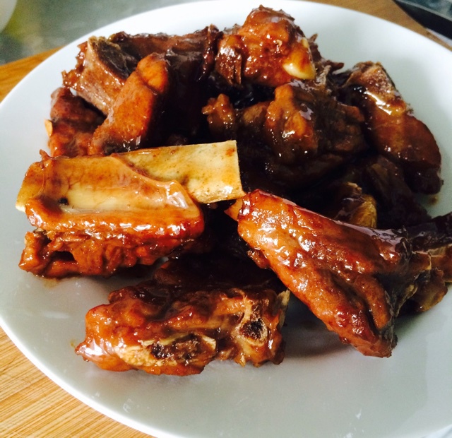 腐乳烧排骨
