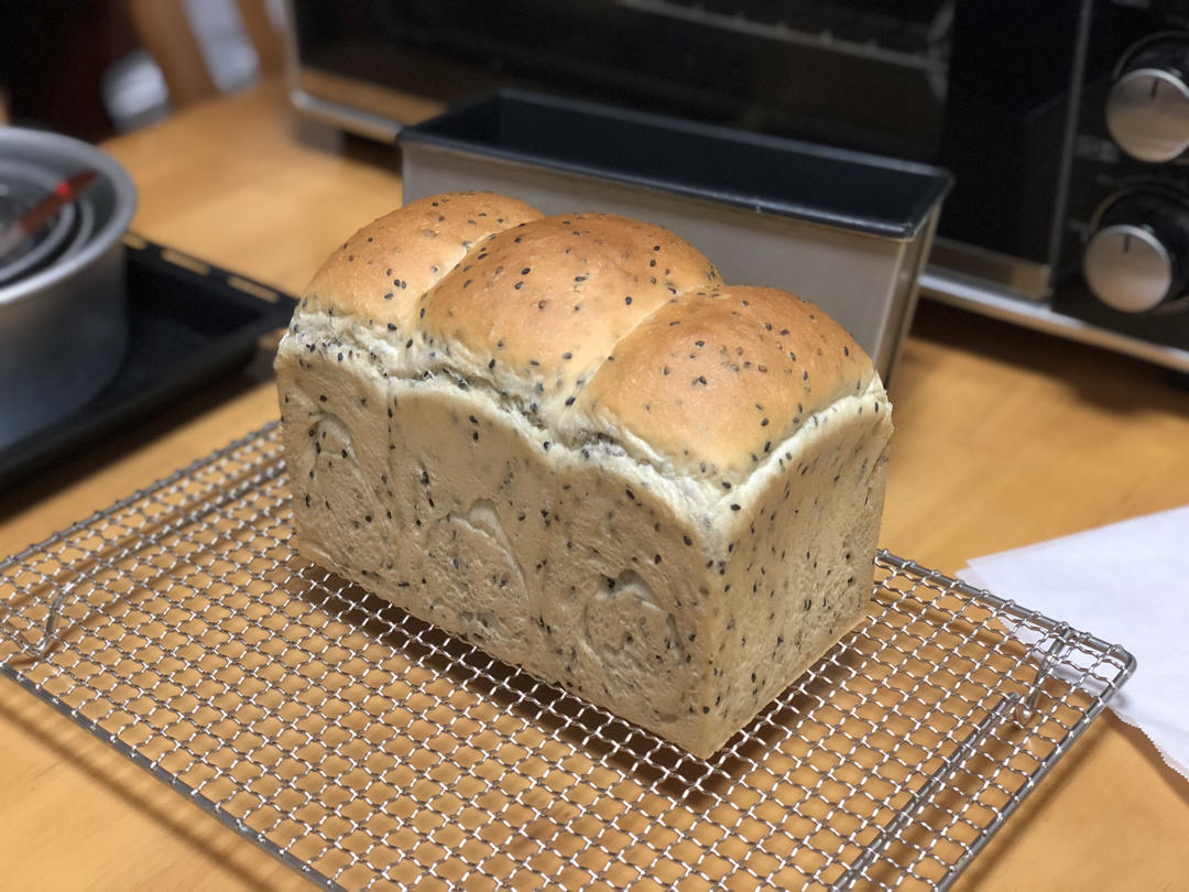 中种法 要传家的黑芝麻吐司