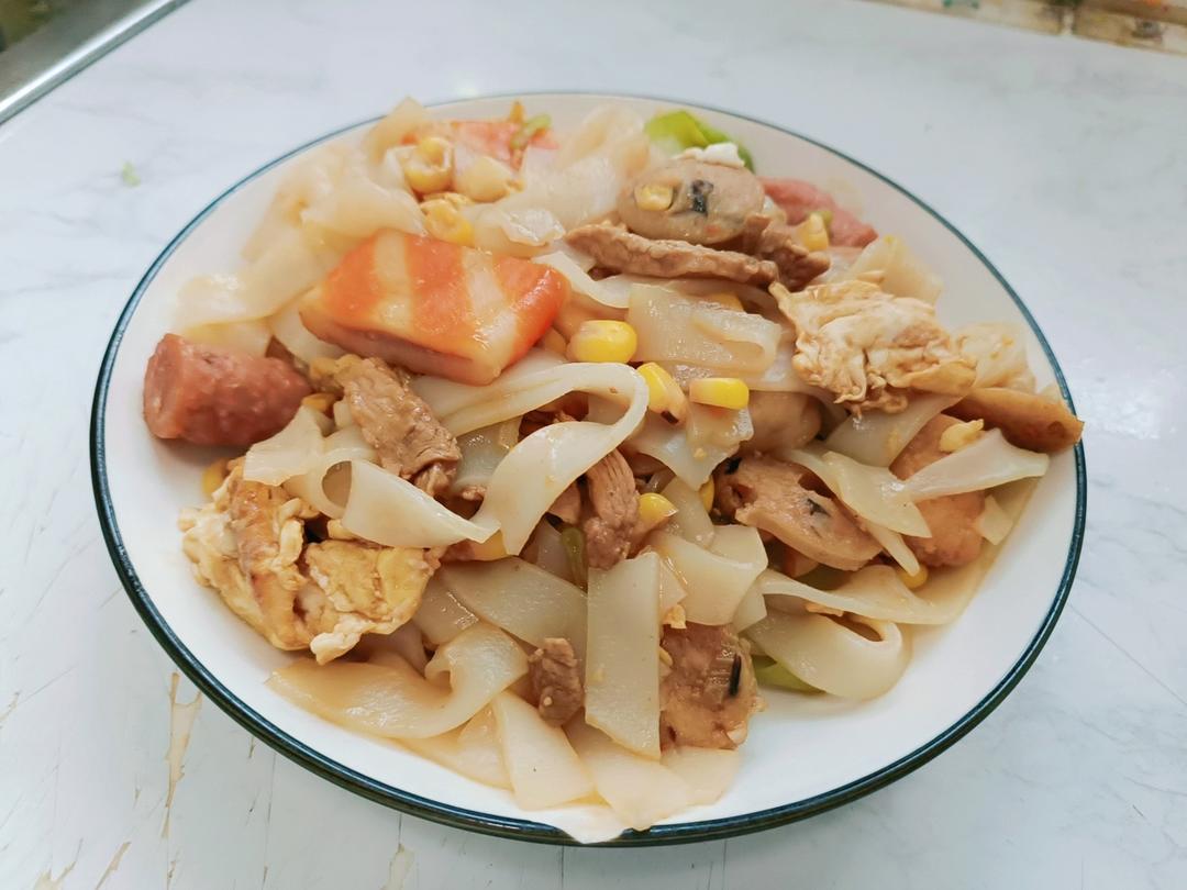 打倒路边摊的炒河粉