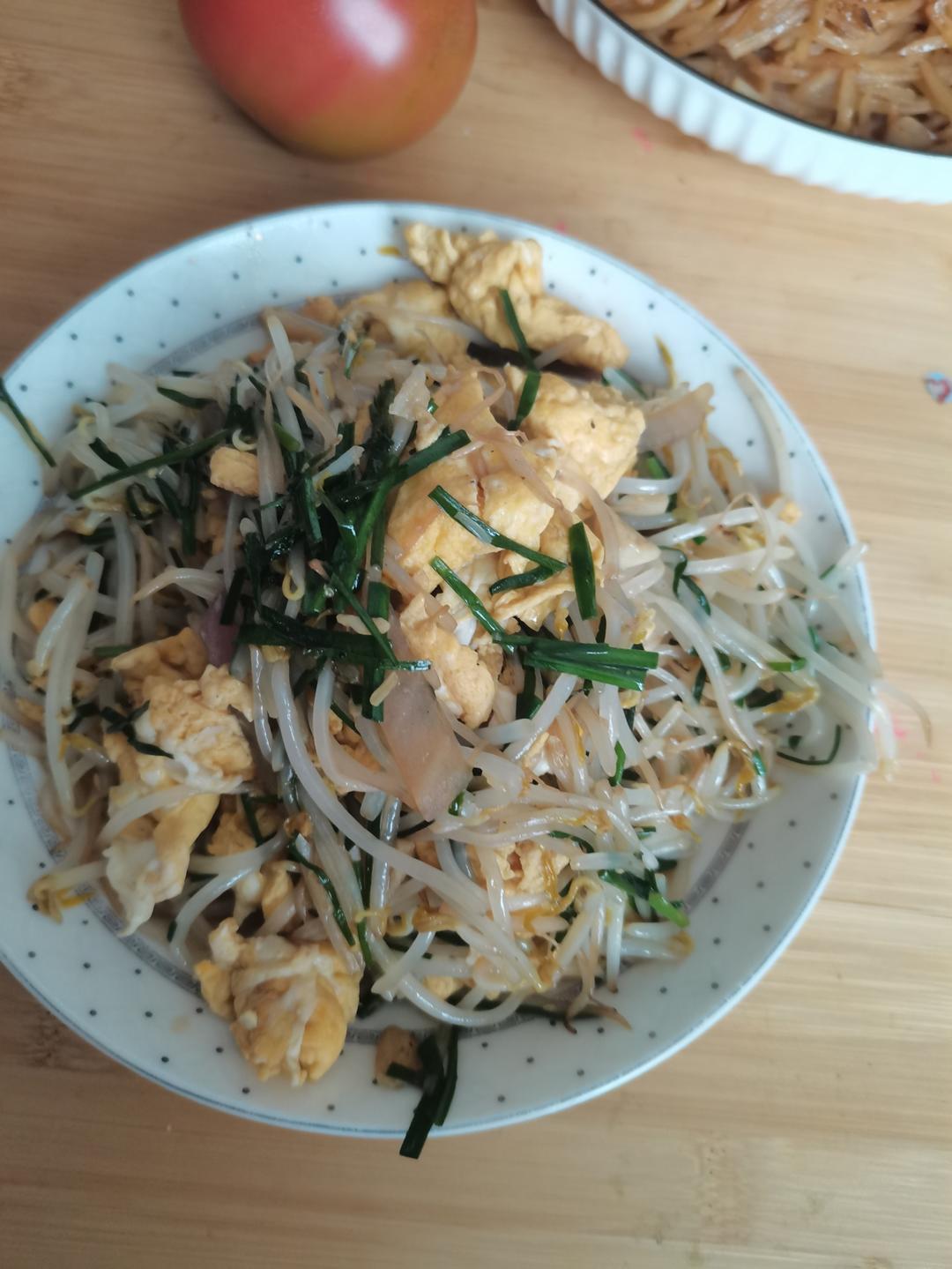 豆芽炒粉条