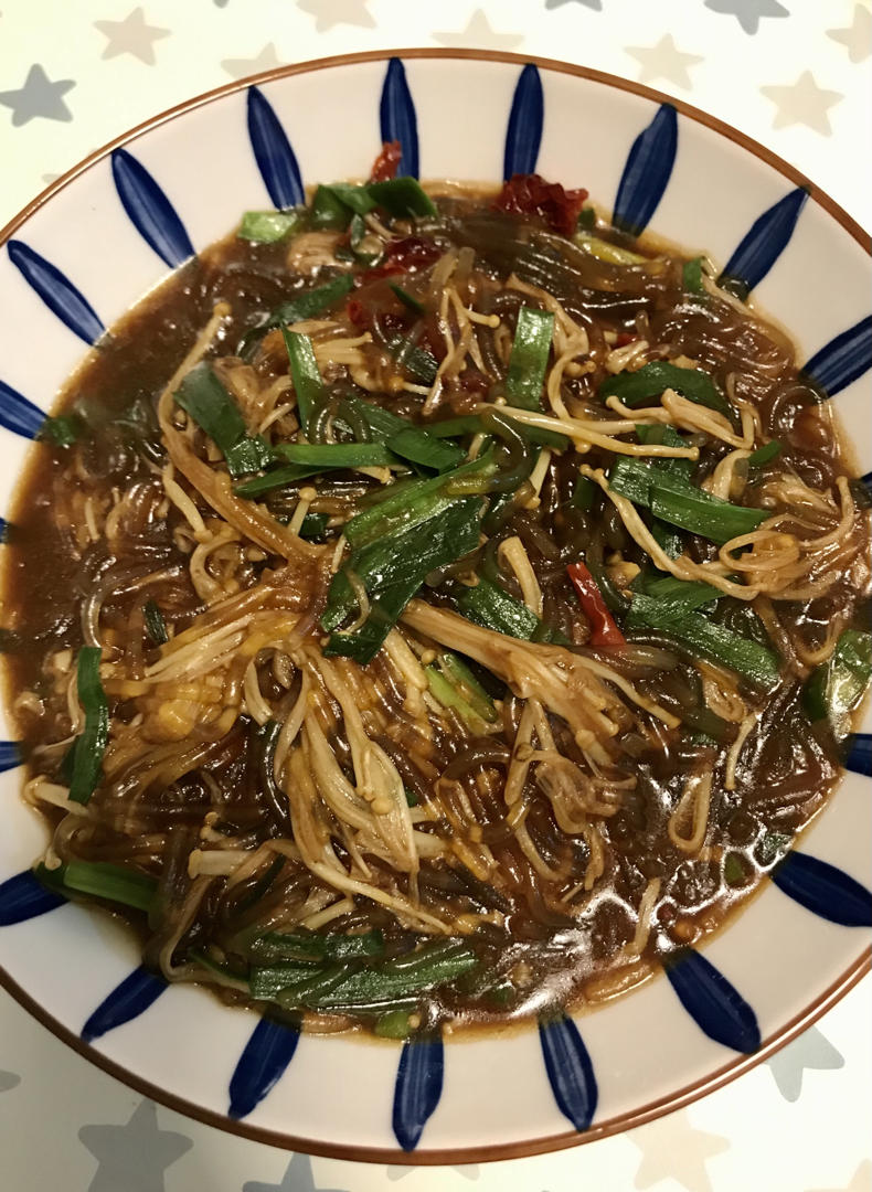 金针菇炖粉条