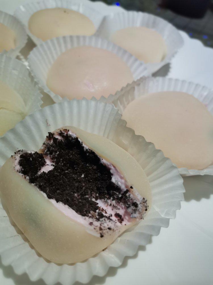 腹黑白胖子——奥利奥雪媚娘