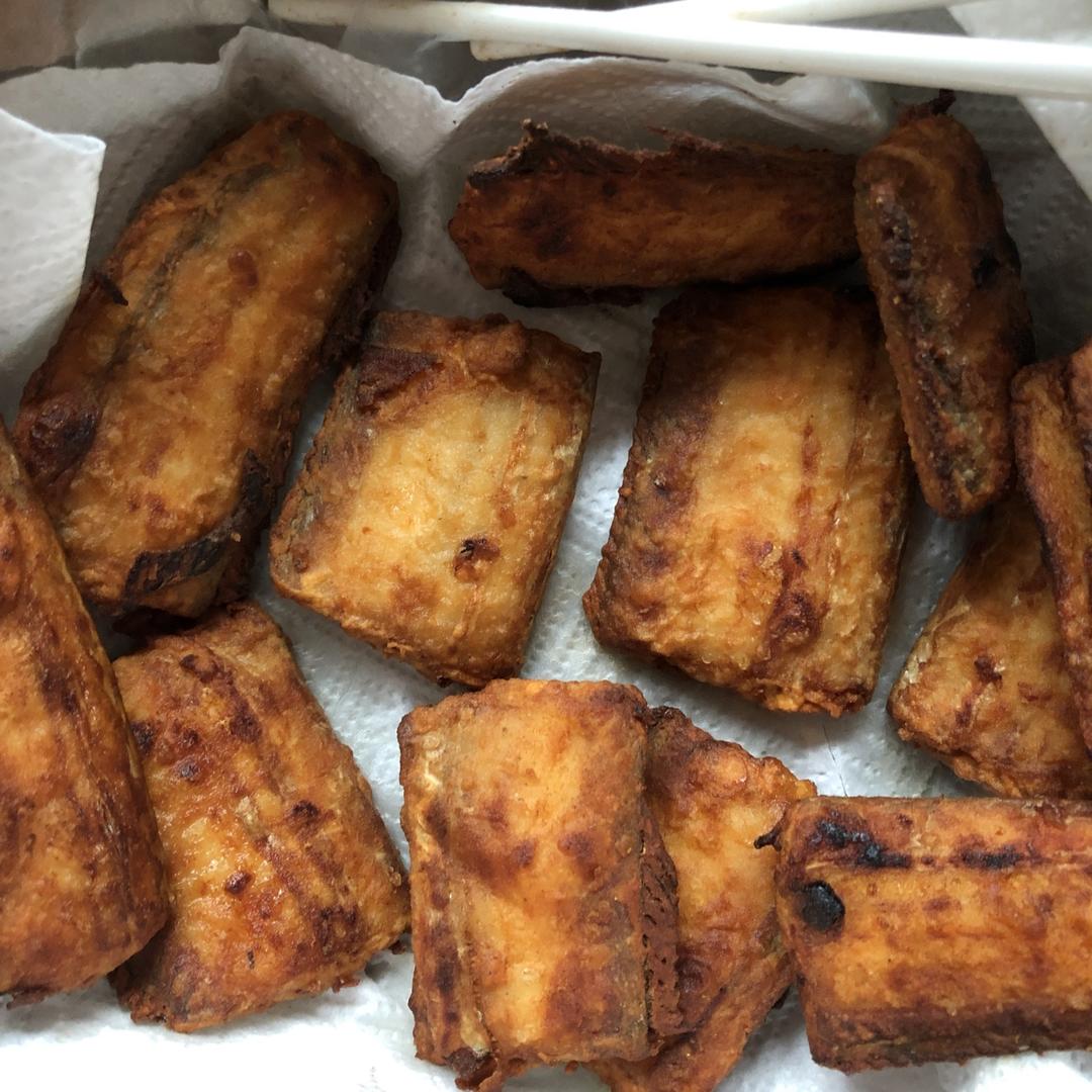 干炸带鱼