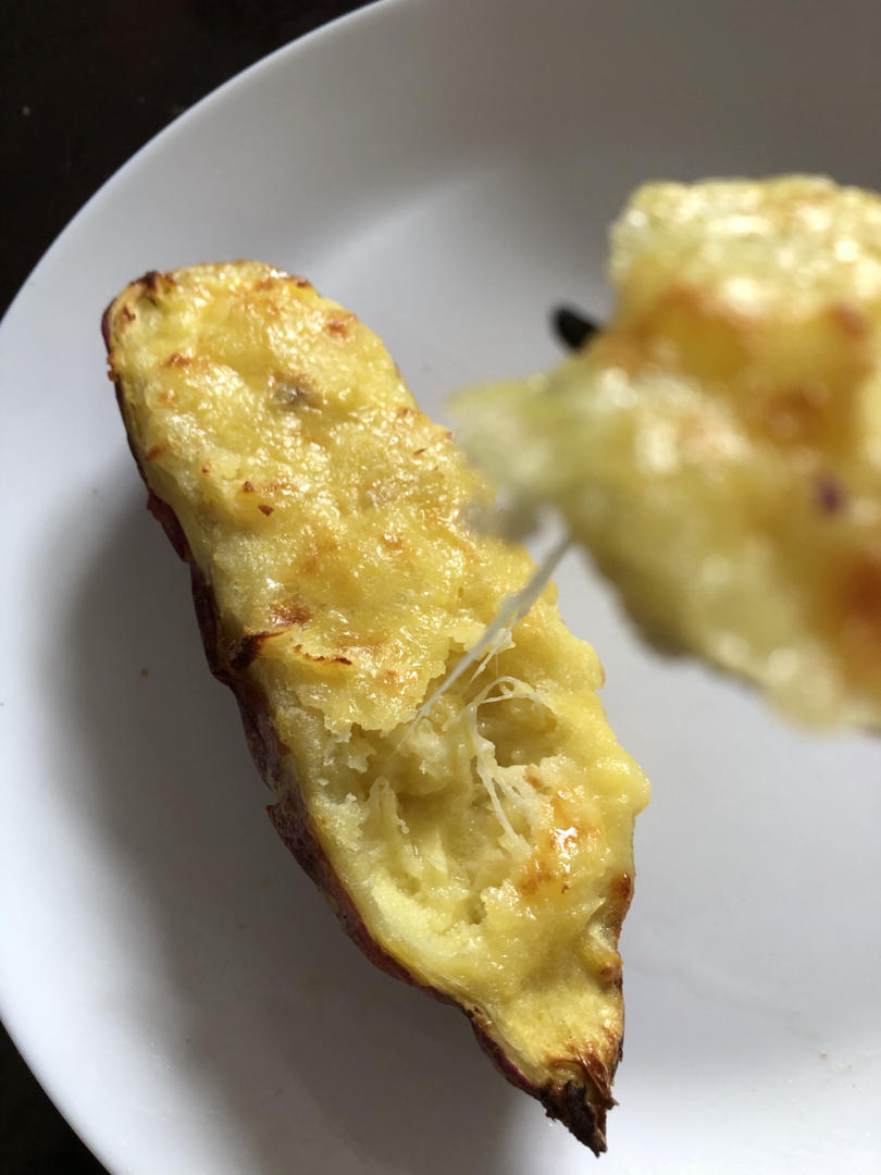 芝士奶油焗红薯