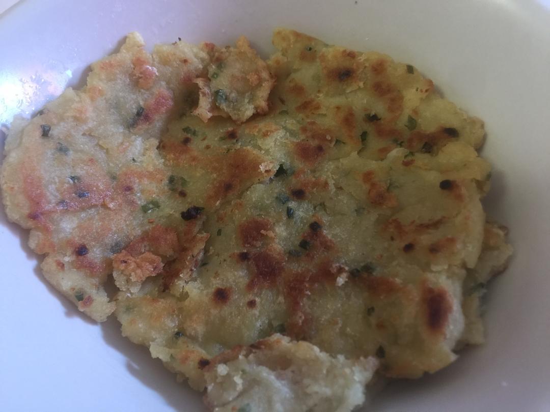 豆渣蛋饼