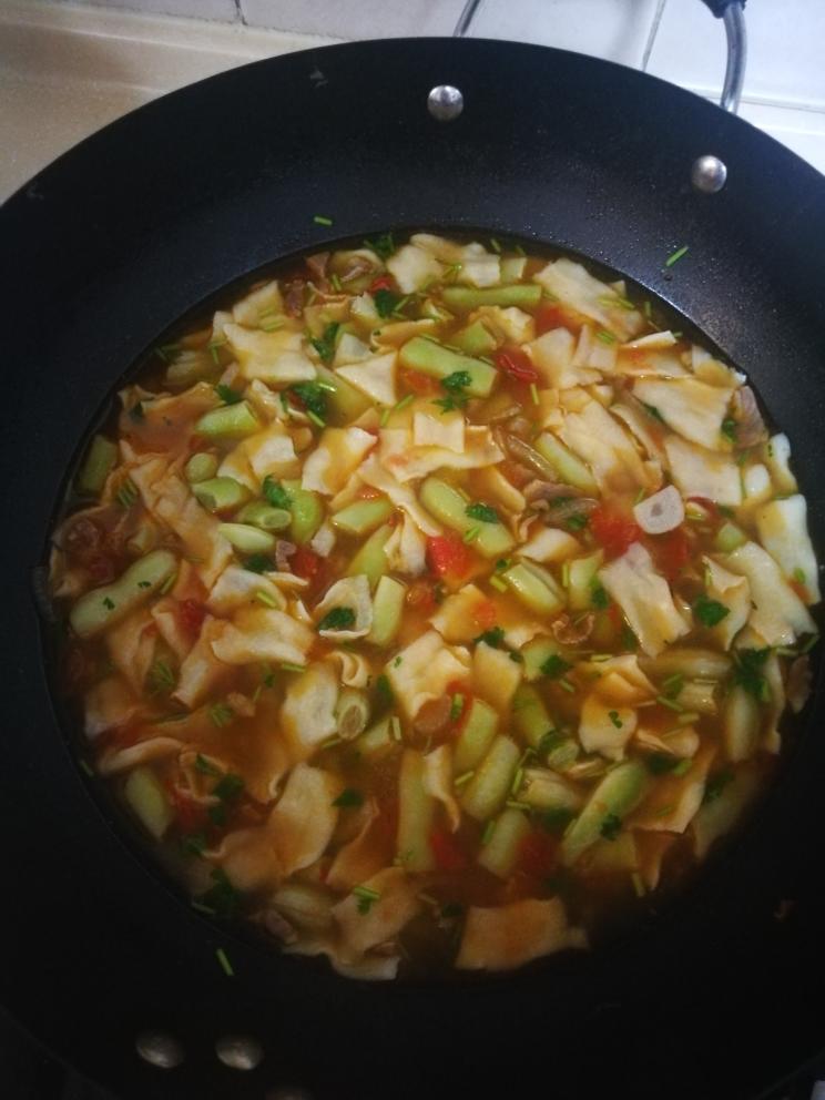新疆汤饭(汤揪片)的做法