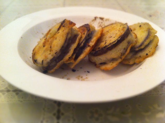 香煎土豆泥茄盒