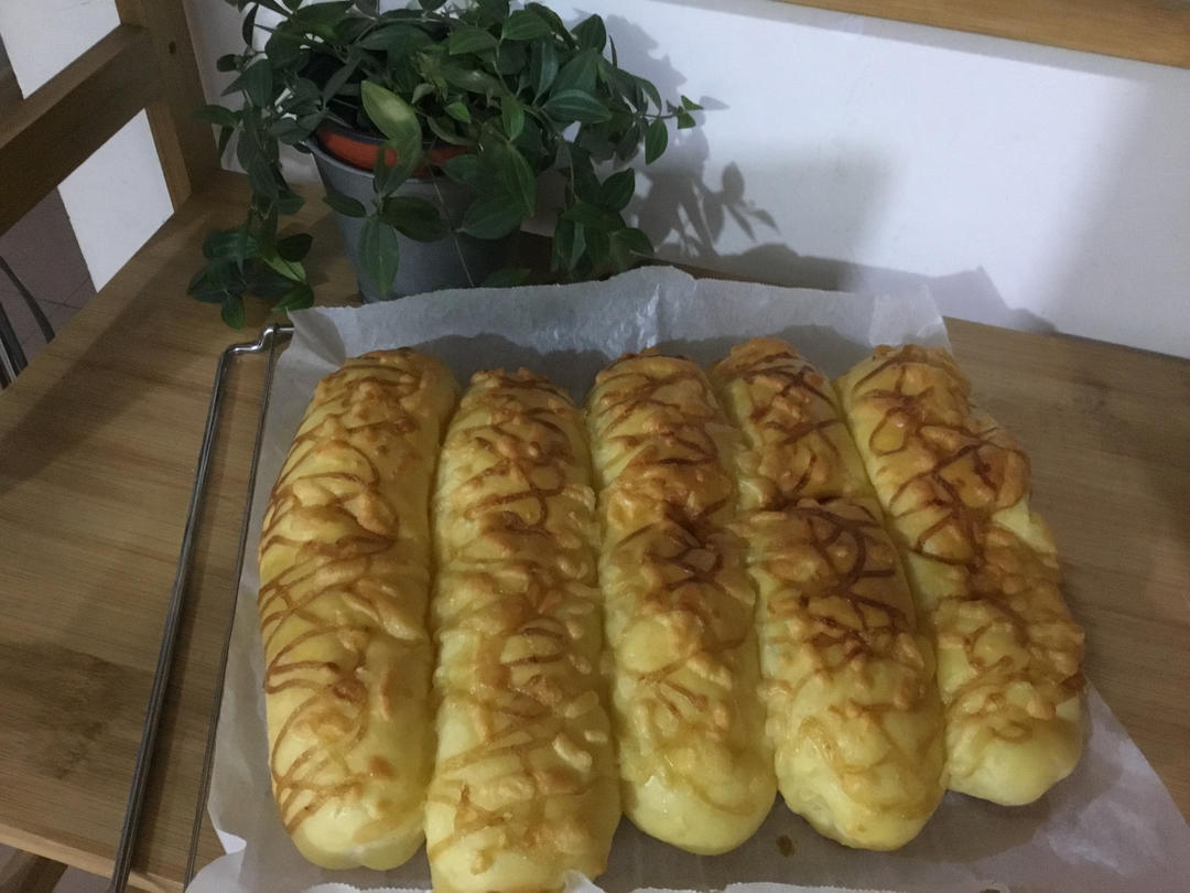 复刻85度C｜黄金芝士条✨咸香松软💯咬一口香迷糊了