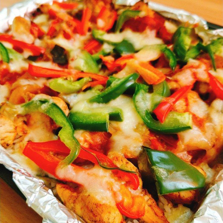 番茄鸡肉浓情焗饭【两人份】