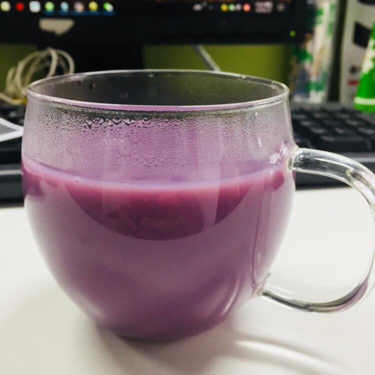 感受幸福从自制开始——紫薯燕麦豆浆