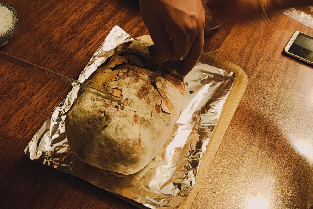纯奶手撕吐司的做法 步骤1