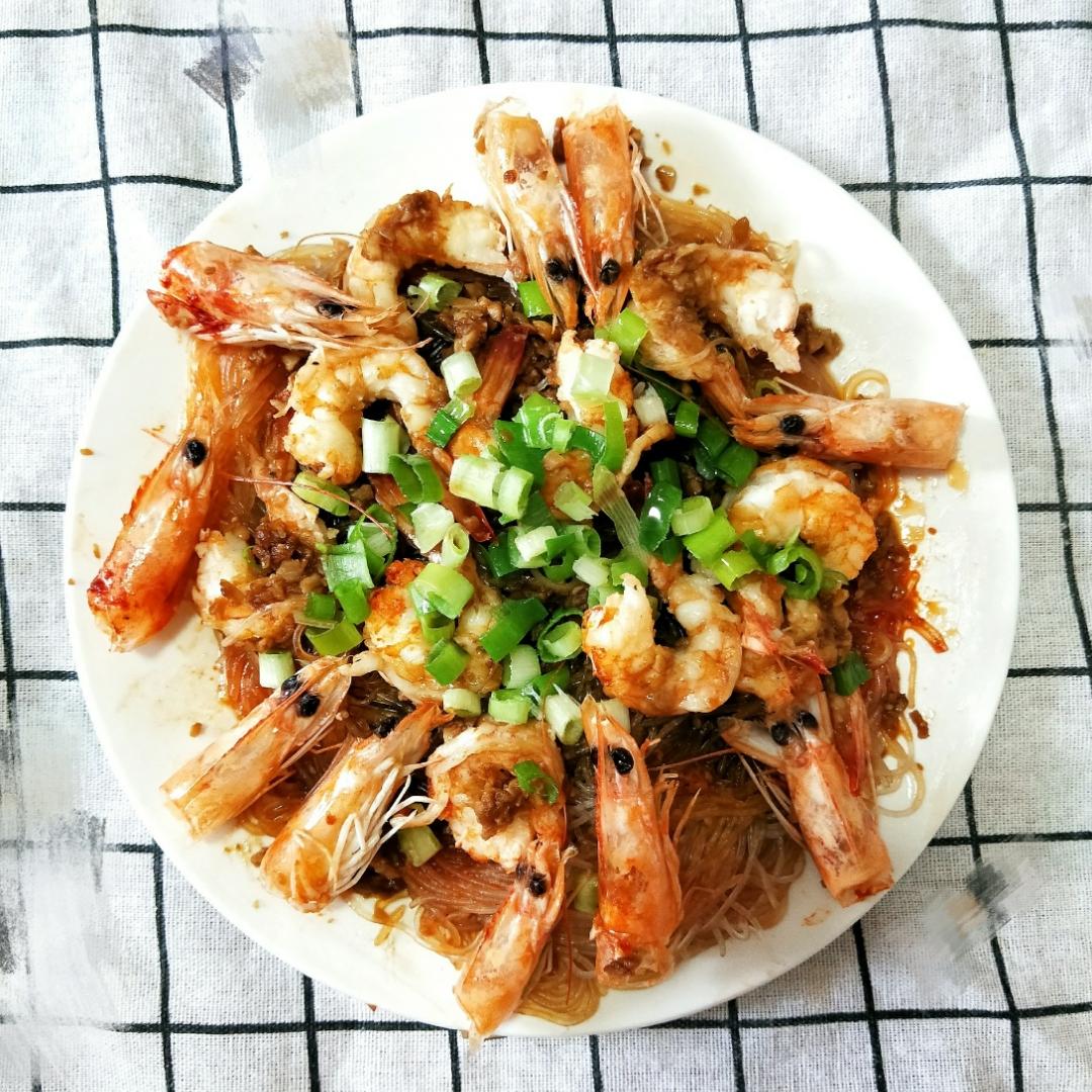 蒜蓉粉丝蒸虾