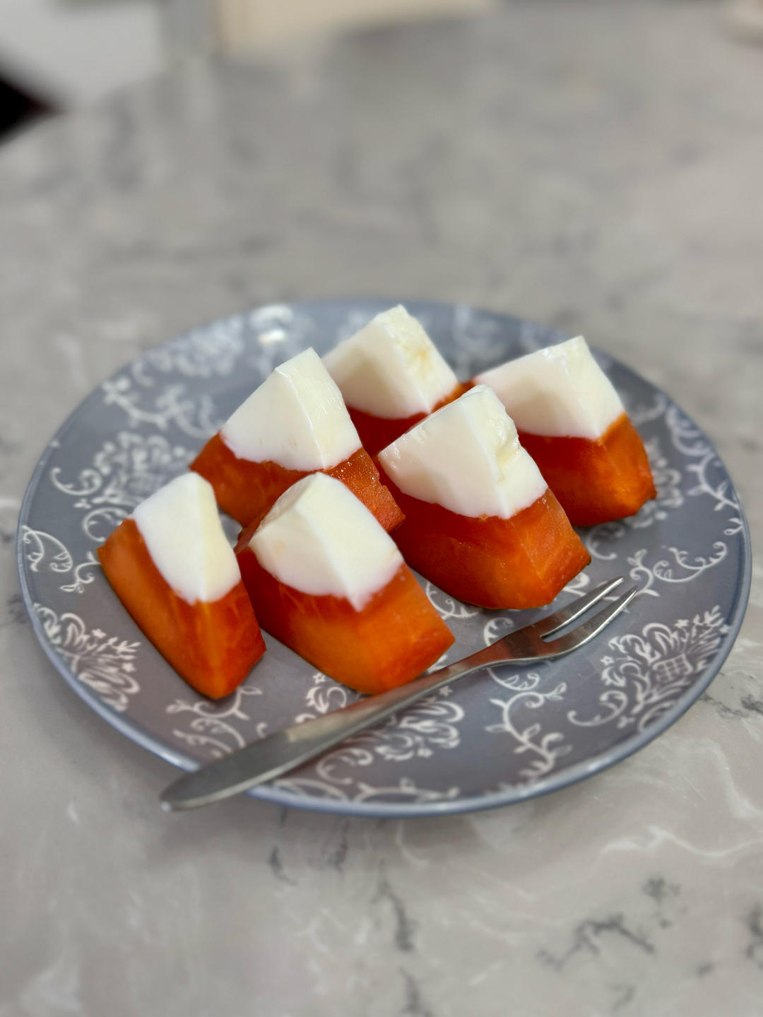 木瓜椰奶冻