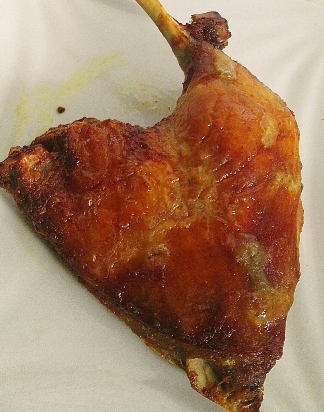 空气炸锅烤的全鸭腿的做法