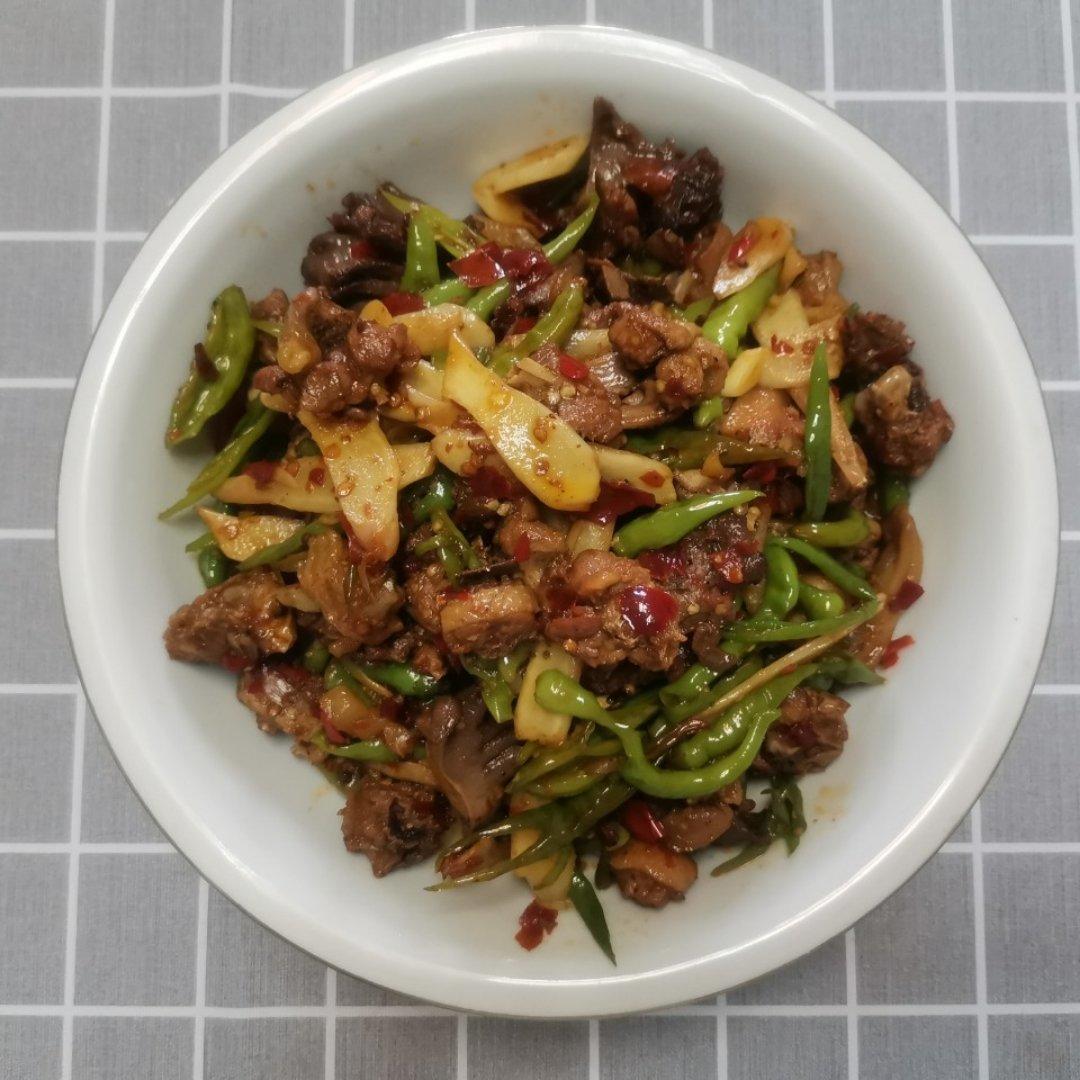姜爆鸭子