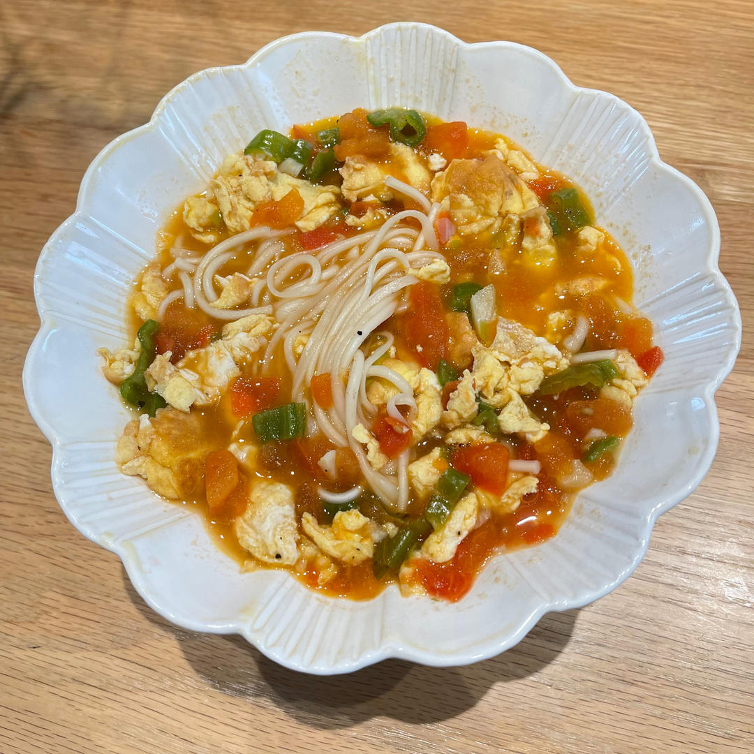 汤都要喝光的西红柿鸡蛋面