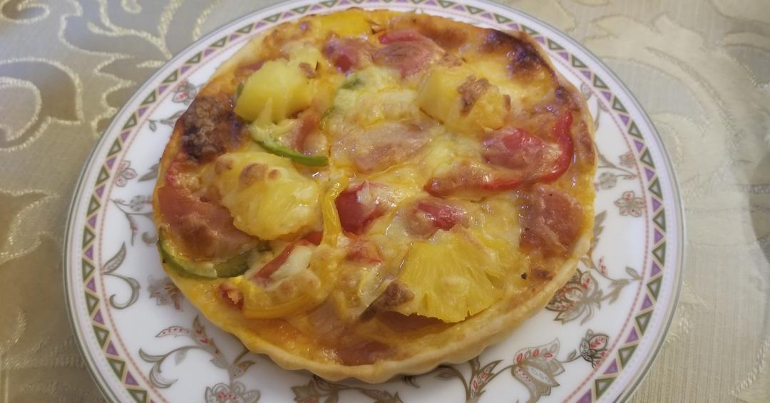 夏威夷pizza（附饼底冷冻法）